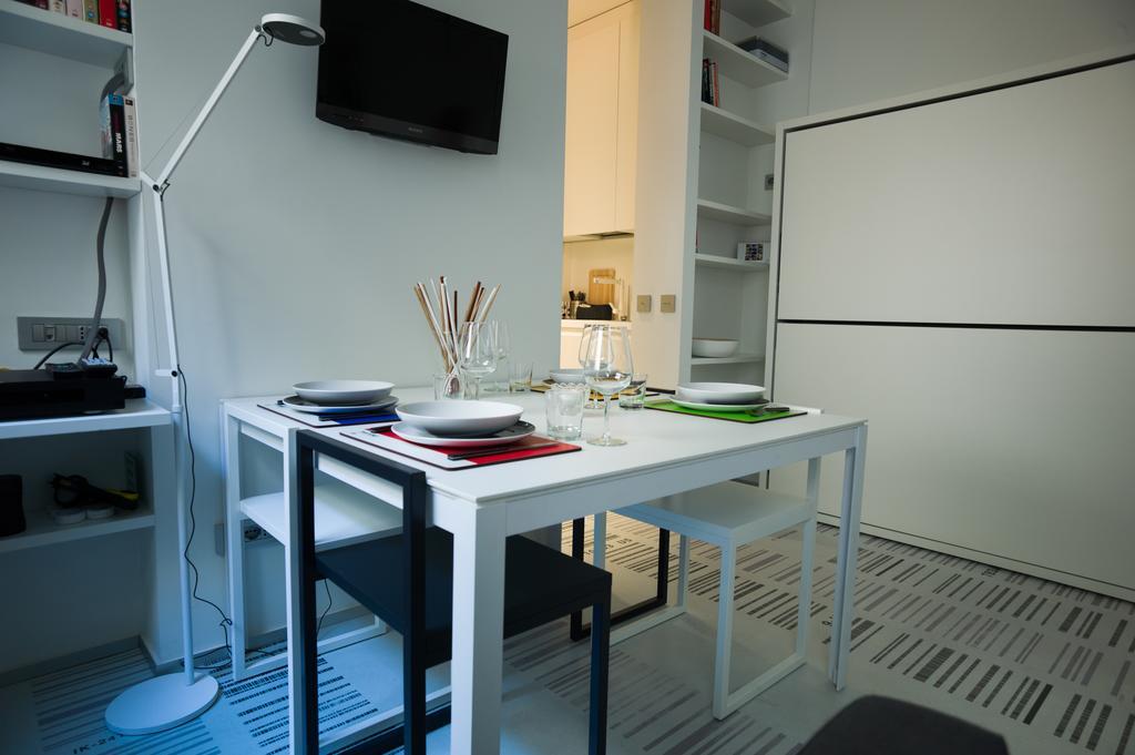 Stylish Mini In The Heart Of Milano Leilighet Rom bilde